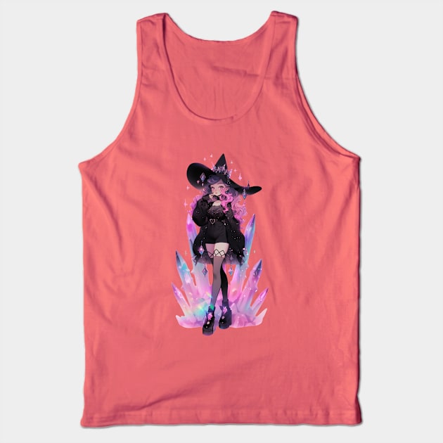 Crystal Witch Tank Top by DarkSideRunners